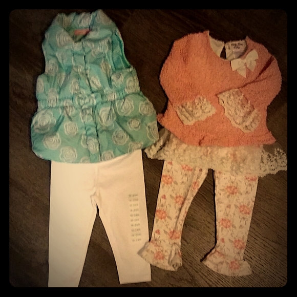 2 adorable outfits 24 months